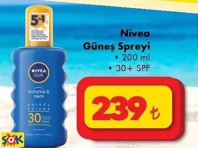 NİVEA GÜNEŞ SPREYİ